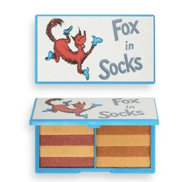 I Heart Revolution x Dr. Seuss Fox In Socks Face Palette - Picture 1 of 1